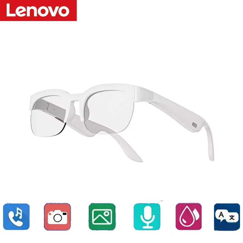 Lenovo AI Smart Glasses XG89 | Traducción Inteligente, Música y Llamadas Bluetooth