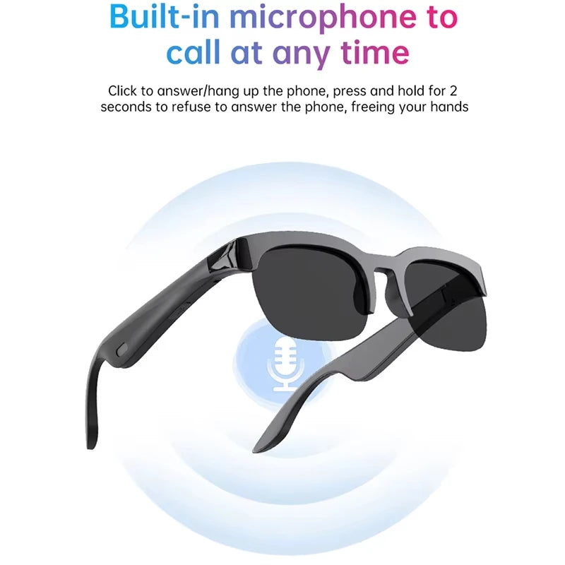 Lenovo AI Smart Glasses XG89 | Traducción Inteligente, Música y Llamadas Bluetooth